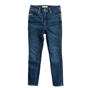 Like New Madewell Women's 10" High-Rise Skinny Jeans Size 26P Style MA624
